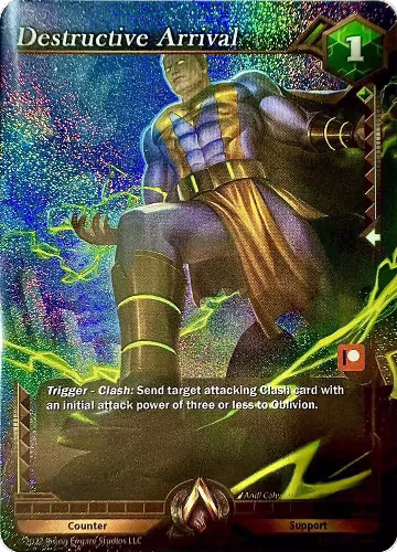 Destructive Arrival (Patreon Promo) (PP6-001), Alpha Clash Promo Cards — Alpha Clash card price