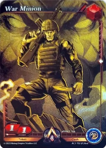 War Minion (Gold) (AC2-T02) — card price