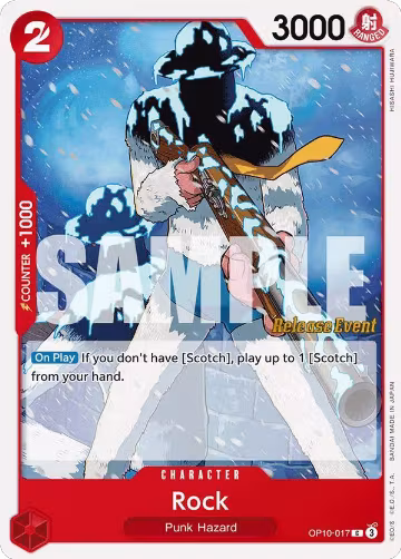Rock (OP10-017), Royal Blood Release Event Cards — One Piece card price
