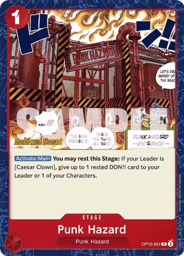 Punk Hazard (OP10-021), Royal Blood Release Event Cards — One Piece card price