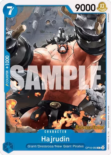 Hajrudin (OP10-050), Royal Blood Release Event Cards — One Piece card price