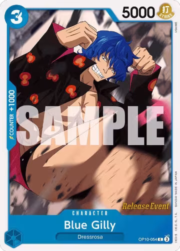 Blue Gilly (OP10-054), Royal Blood Release Event Cards — One Piece card price