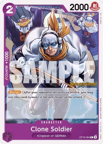 Clone Soldier (OP10-064), Royal Blood Release Event Cards — One Piece card price