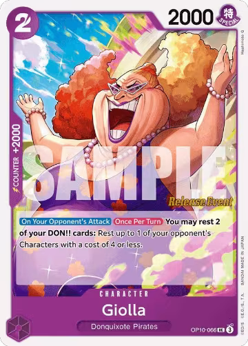Giolla (OP10-066), Royal Blood Release Event Cards — One Piece card price