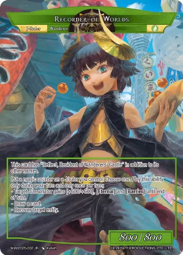 Memory of Worlds // Recorder of Worlds (World2025-002 MR), Promo Cards — Force of Will card price