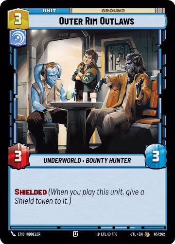 Outer Rim Outlaws (065/262), Jump to Lightspeed — Star Wars card price