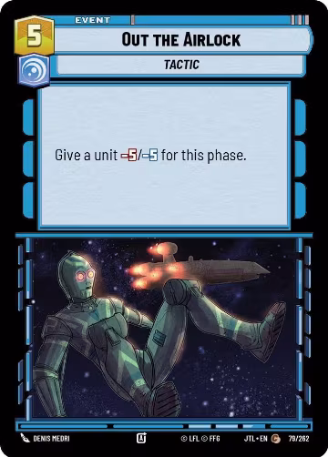 Out the Airlock (079/262), Jump to Lightspeed — Star Wars card price