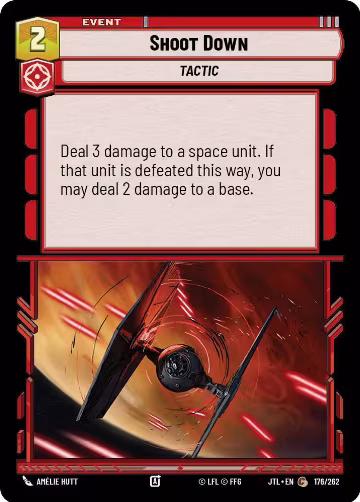 Shoot Down (176/262), Jump to Lightspeed — Star Wars card price
