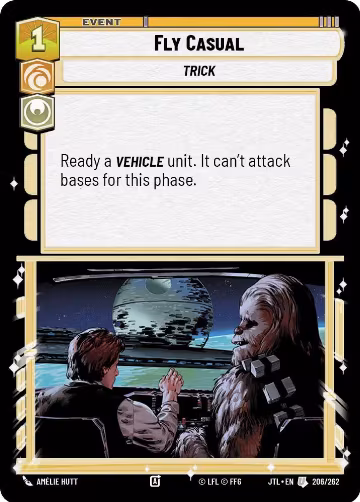 Fly Casual (206/262), Jump to Lightspeed — Star Wars card price