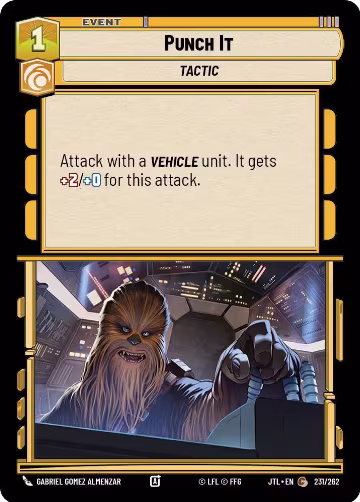 Punch It (231/262), Jump to Lightspeed — Star Wars card price