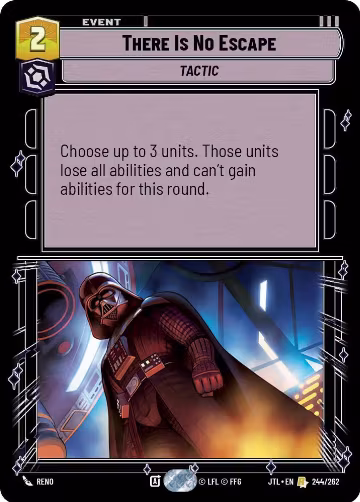 There Is No Escape (244/262), Jump to Lightspeed — Star Wars card price