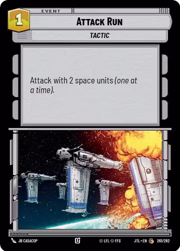 Attack Run (261/262), Jump to Lightspeed — Star Wars card price