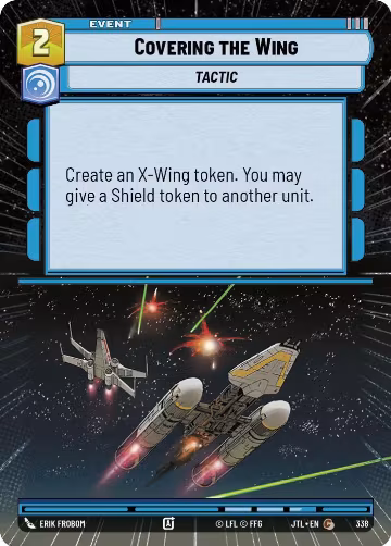 Covering the Wing (Hyperspace) (338), Jump to Lightspeed — Star Wars card price