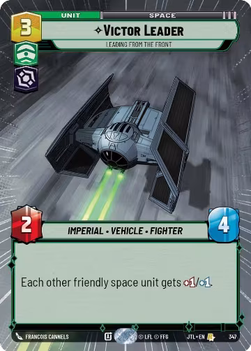 Victor Leader - Leading from the Front (Hyperspace) (347), Jump to Lightspeed — Star Wars card price