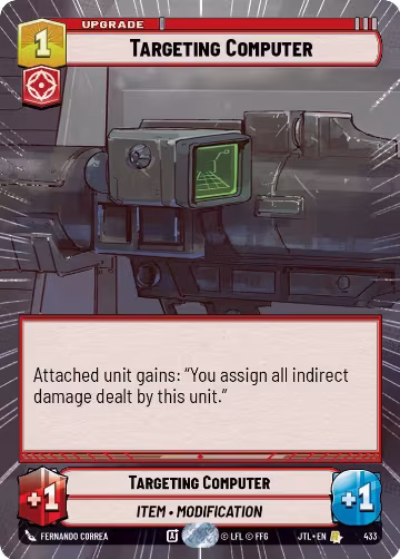 Targeting Computer (Hyperspace) (433), Jump to Lightspeed — Star Wars card price