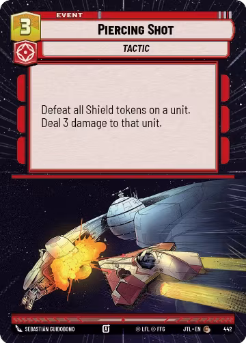 Piercing Shot (Hyperspace) (442), Jump to Lightspeed — Star Wars card price