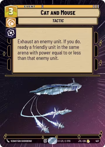 Cat and Mouse (Hyperspace) (457), Jump to Lightspeed — Star Wars card price