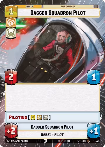 Dagger Squadron Pilot (Hyperspace) (458), Jump to Lightspeed — Star Wars card price