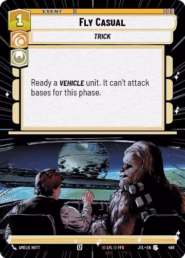 Fly Casual (Hyperspace) (468), Jump to Lightspeed — Star Wars card price