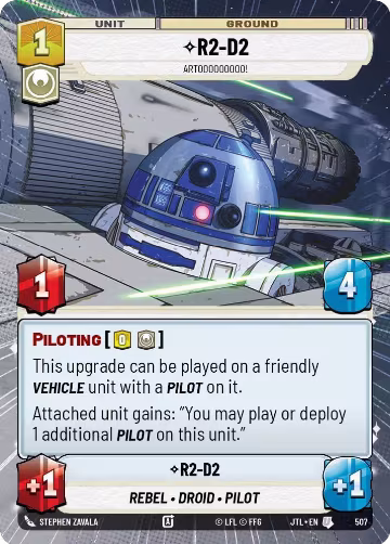 R2-D2 - Artooooooooo! (Hyperspace) (507), Jump to Lightspeed — Star Wars card price