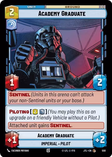 Academy Graduate (Foil) (556), Jump to Lightspeed — Star Wars card price