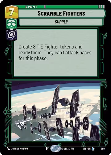 Scramble Fighters (Foil) (590), Jump to Lightspeed — Star Wars card price