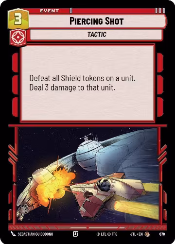 Piercing Shot (Foil) (678), Jump to Lightspeed — Star Wars card price