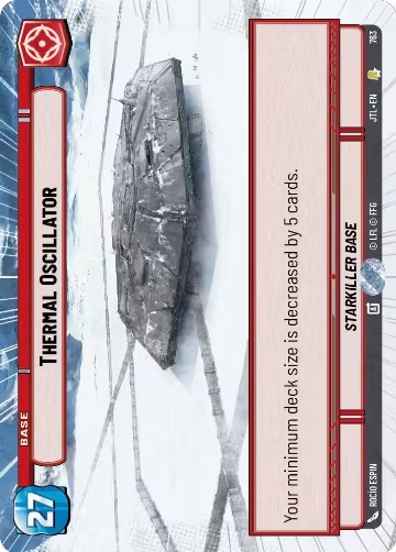 Thermal Oscillator (Hyperspace Foil) (763), Jump to Lightspeed — Star Wars card price