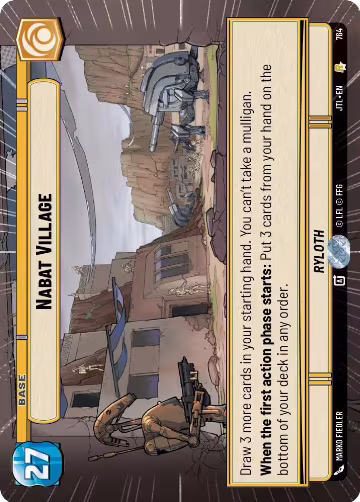 Nabat Village (Hyperspace Foil) (764), Jump to Lightspeed — Star Wars card price