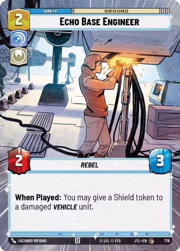 Echo Base Engineer (Hyperspace Foil) (778), Jump to Lightspeed — Star Wars card price