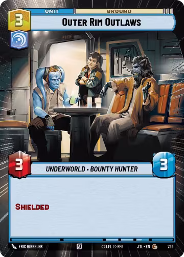 Outer Rim Outlaws (Hyperspace Foil) (799), Jump to Lightspeed — Star Wars card price