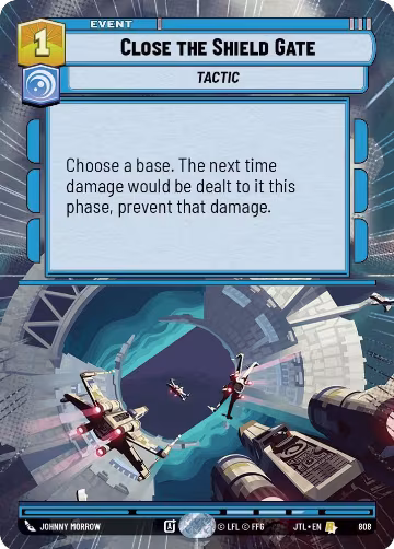 Close the Shield Gate (Hyperspace Foil) (808), Jump to Lightspeed — Star Wars card price