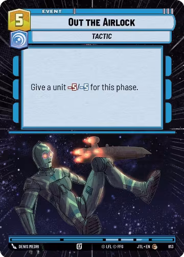 Out the Airlock (Hyperspace Foil) (813), Jump to Lightspeed — Star Wars card price