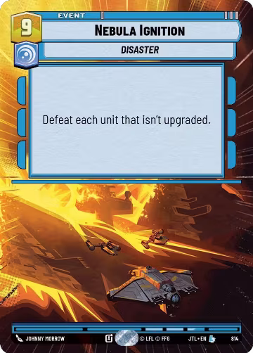 Nebula Ignition (Hyperspace Foil) (814), Jump to Lightspeed — Star Wars card price
