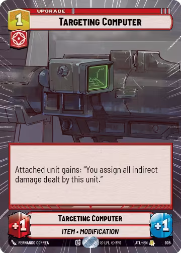Targeting Computer (Hyperspace Foil) (905), Jump to Lightspeed — Star Wars card price
