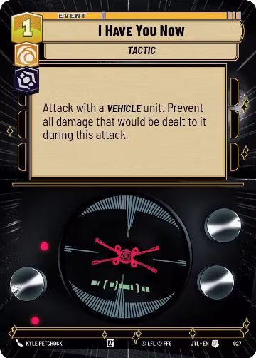 I Have You Now (Hyperspace Foil) (927), Jump to Lightspeed — Star Wars card price