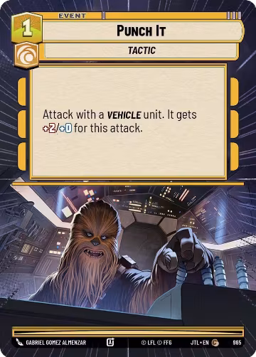 Punch It (Hyperspace Foil) (965), Jump to Lightspeed — Star Wars card price