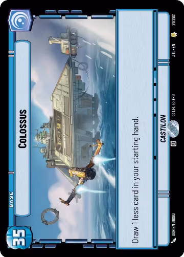 Colossus (021/262), Jump to Lightspeed — Star Wars card price