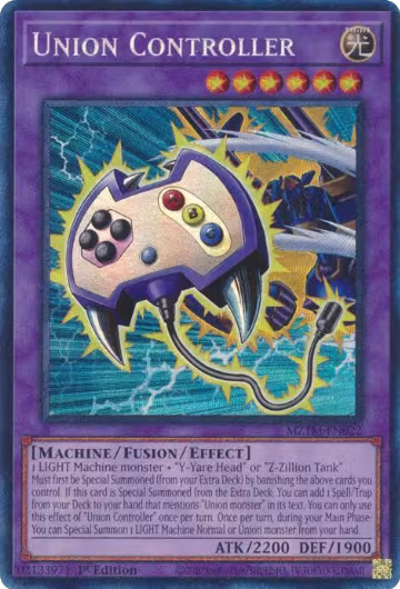 Union Controller (CR) (MZTM-EN022), Maze of the Master — Yu-Gi-Oh! card price