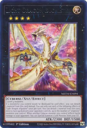 Light Dragon @Ignister (MZTM-EN094), Maze of the Master — Yu-Gi-Oh! card price