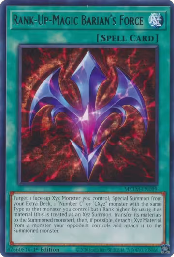 Rank-Up-Magic Barian's Force (MZTM-EN099), Maze of the Master — Yu-Gi-Oh! card price