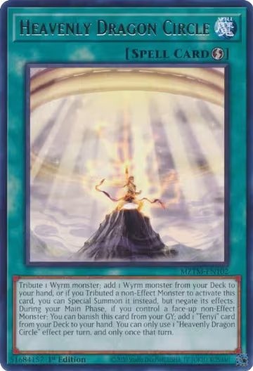 Heavenly Dragon Circle (MZTM-EN102), Maze of the Master — Yu-Gi-Oh! card price