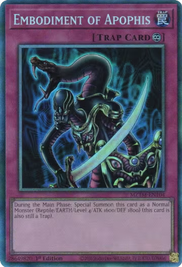 Embodiment of Apophis (CR) (MZTM-EN104), Maze of the Master — Yu-Gi-Oh! card price