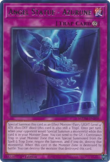 Angel Statue - Azurune (MZTM-EN109), Maze of the Master — Yu-Gi-Oh! card price