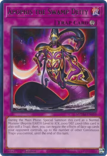 Apophis the Swamp Deity (MZTM-EN110), Maze of the Master — Yu-Gi-Oh! card price