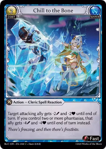 Chill to the Bone (018), Diao Chan Re: Collection, Idyll Corsage — Grand Archive card price