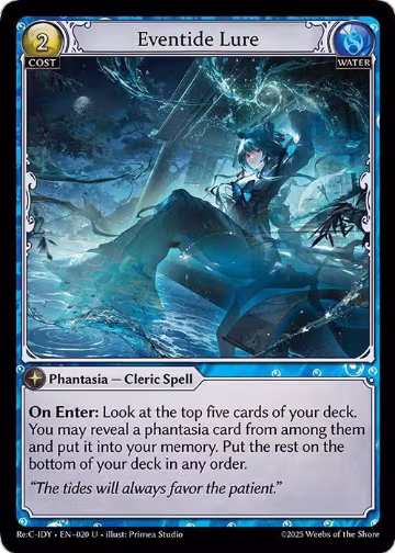 Eventide Lure (020), Diao Chan Re: Collection, Idyll Corsage — Grand Archive card price
