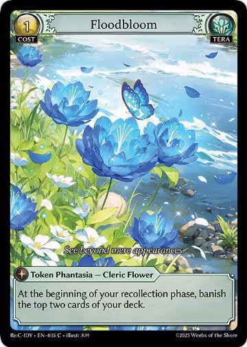 Floodbloom (035), Diao Chan Re: Collection, Idyll Corsage — Grand Archive card price