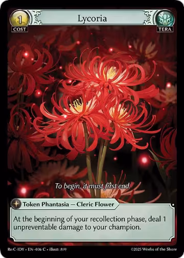 Lycoria (036), Diao Chan Re: Collection, Idyll Corsage — Grand Archive card price