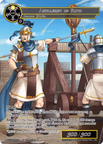Artillerist of Faith (MC07-008 N), Memoria Collection 07 — Force of Will card price